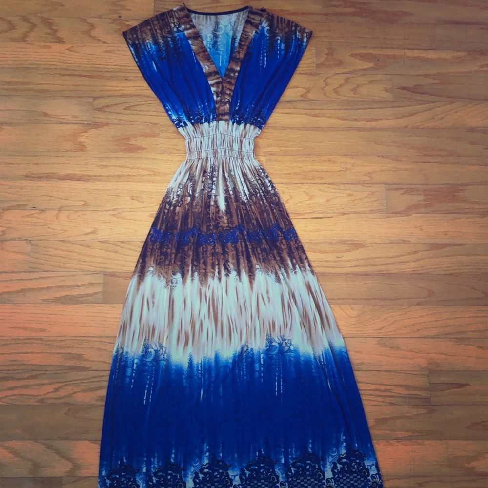 Beautiful, Long Silk Dress
